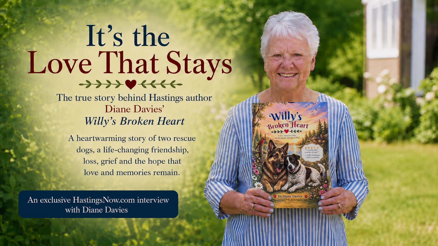 Diane Davies Author image for HastingsNow Local Update.