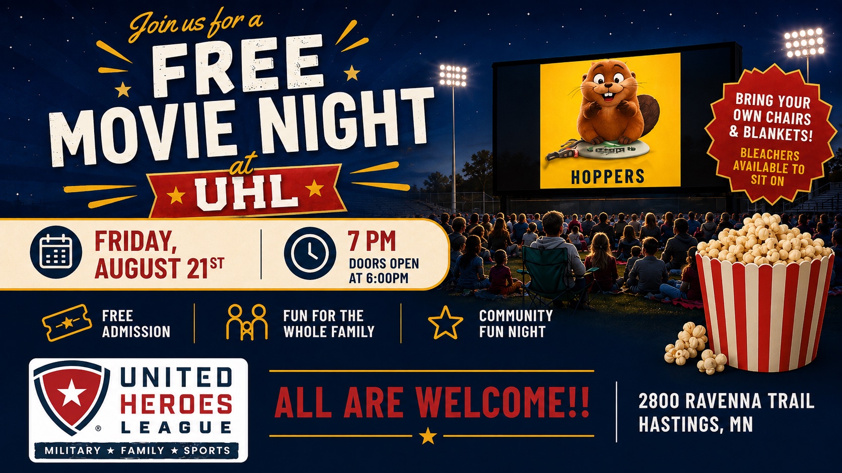 United Heroes League image for HastingsNow Local Update.