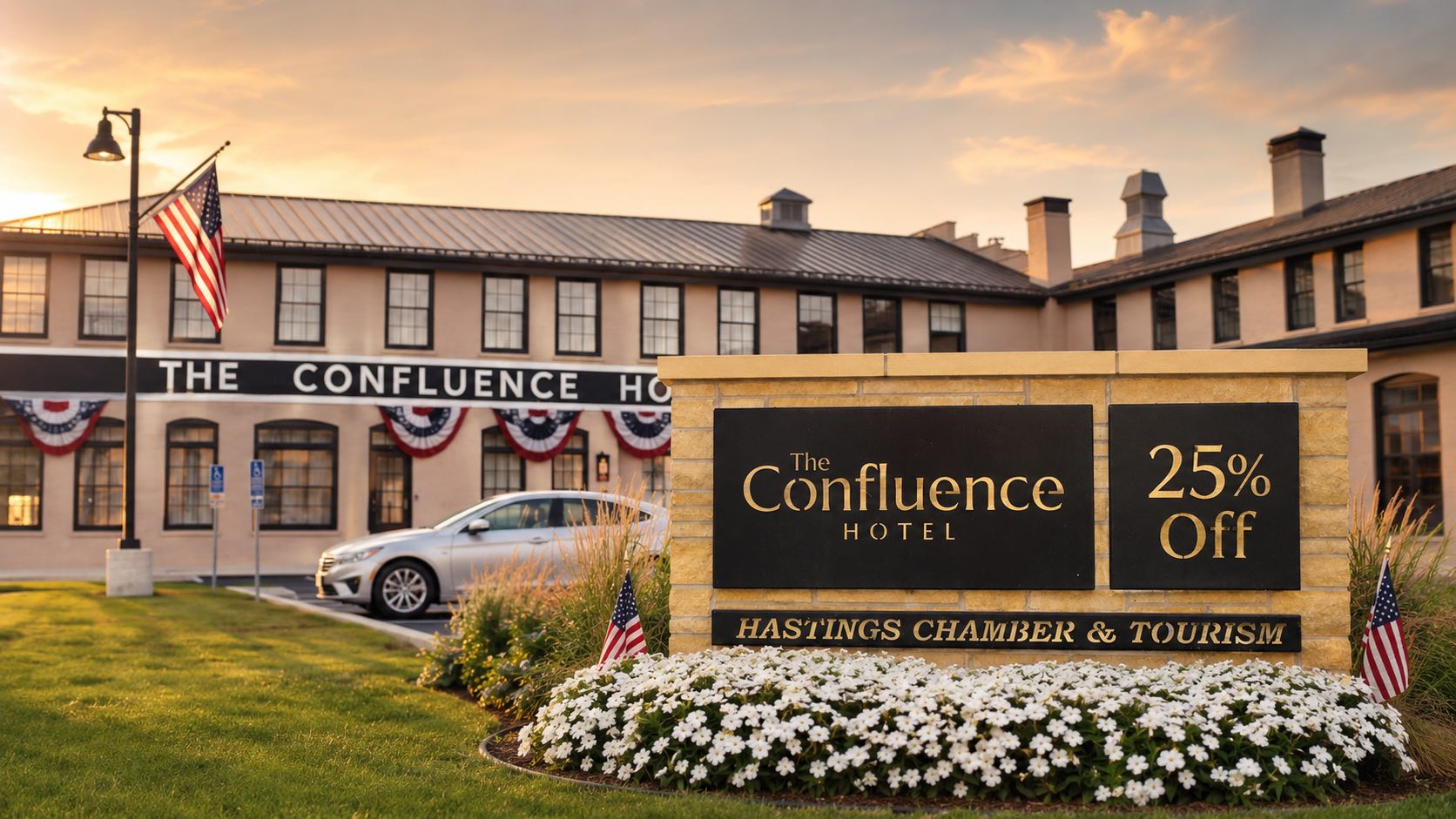 The Confluence Hotel image for HastingsNow Local Update.